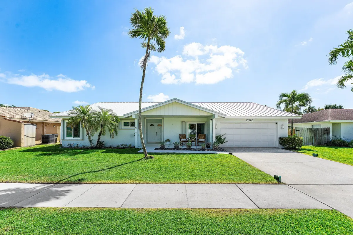 Exterior Front at 17680 Pine Needle Terrace, Boca Raton