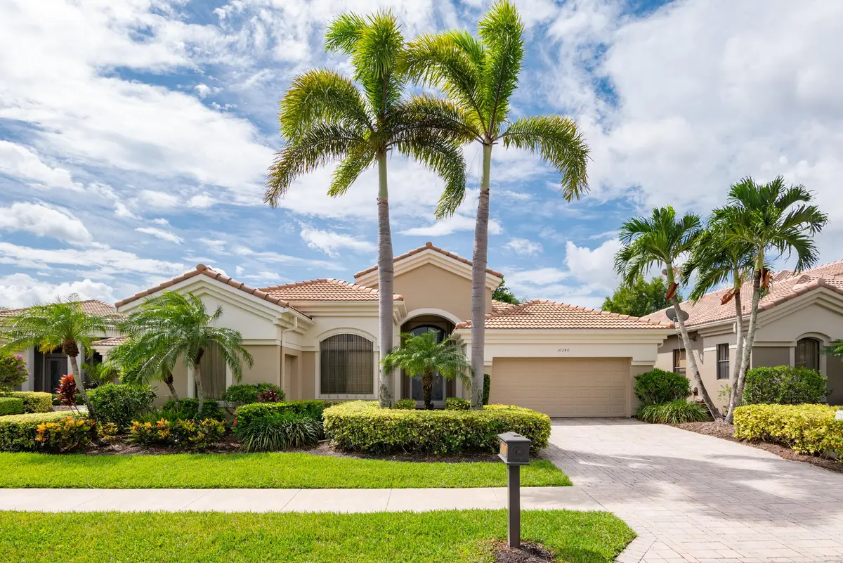 Front Exterior at 10240 Blue Heron Cove, West Palm Beach