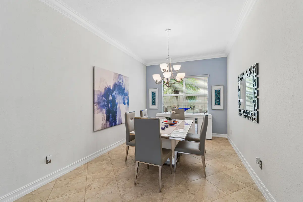 Dining Room at 11565 Ponywalk Trail, Boynton Beach