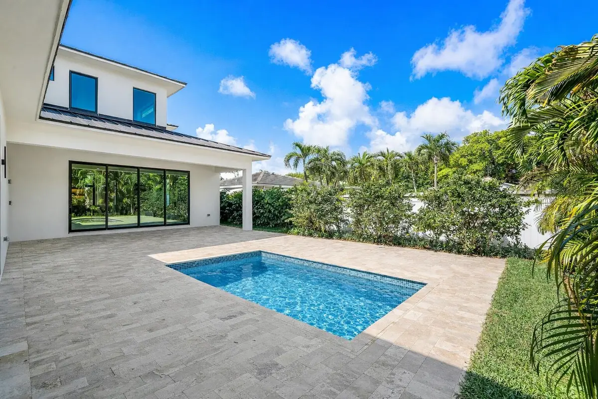 Exterior rear at 213 NE 9th Street, Delray Beach