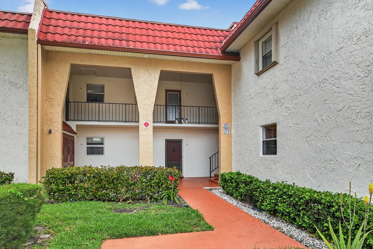 Front Entrance at 211 Lake Dora Drive, West Palm Beach