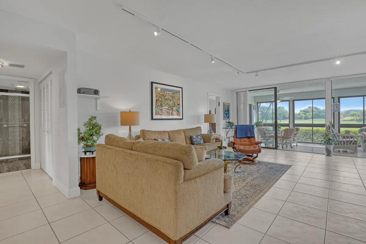 living room at 11258 Green Lake Drive 104, Boynton Beach