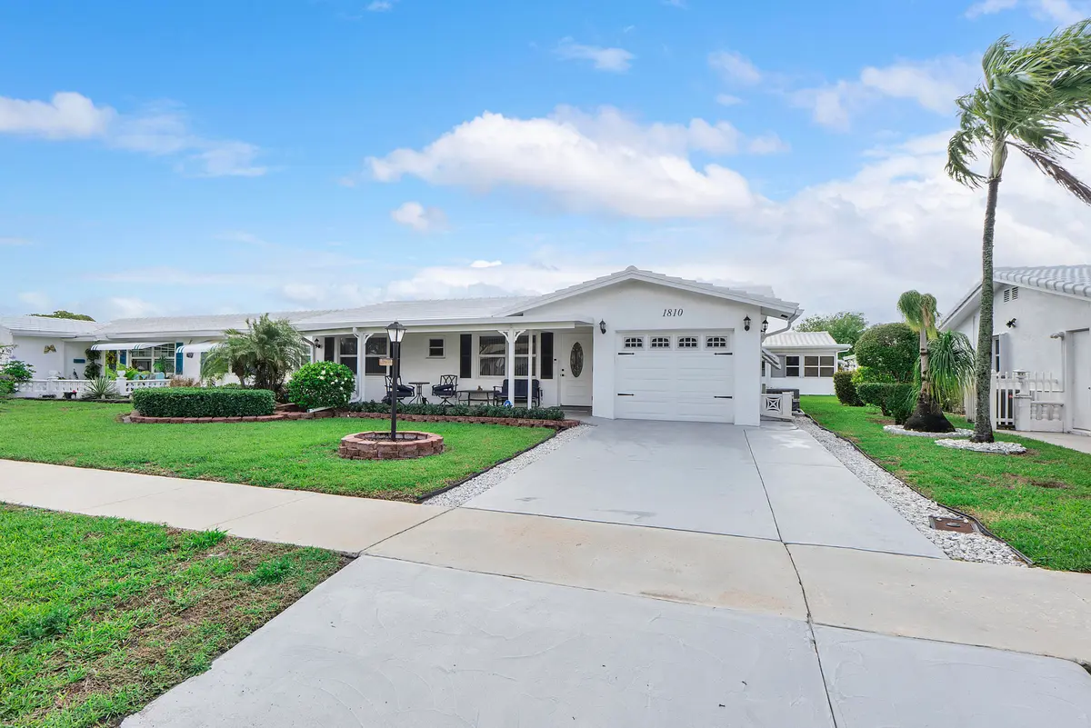 Front Exterior at 1810 SW 18th Street, Boynton Beach