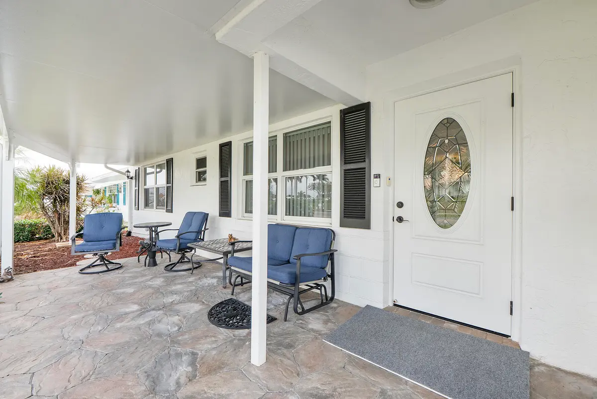 Front Covered Porch at 1810 SW 18th Street, Boynton Beach