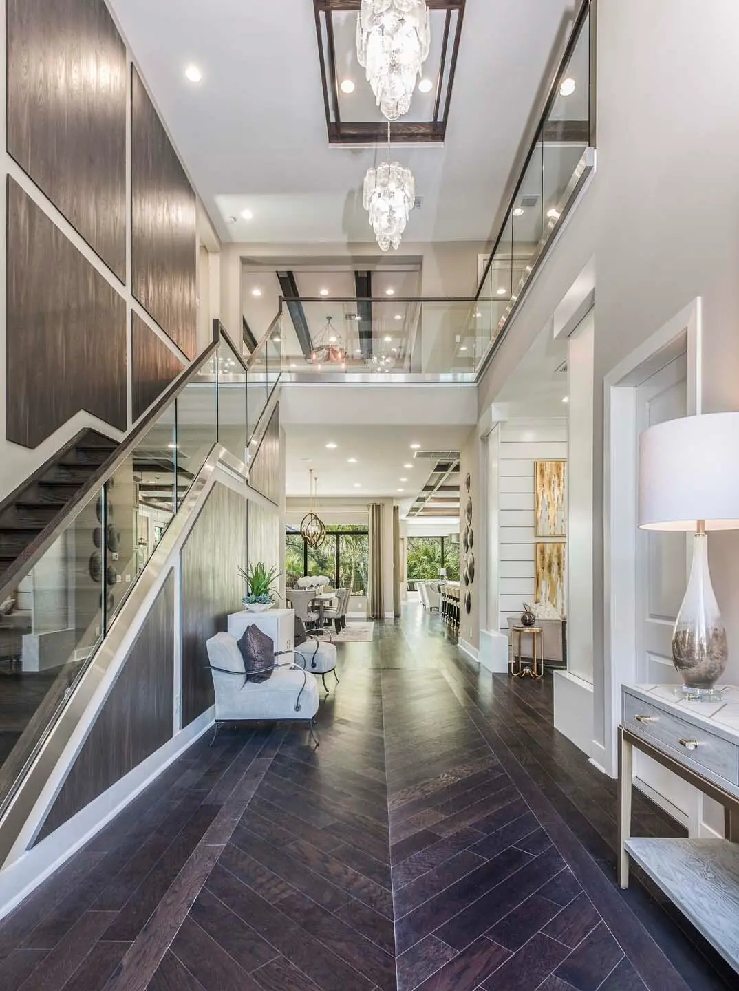 Foyer at 13279 Artisan Circle, Palm Beach Gardens