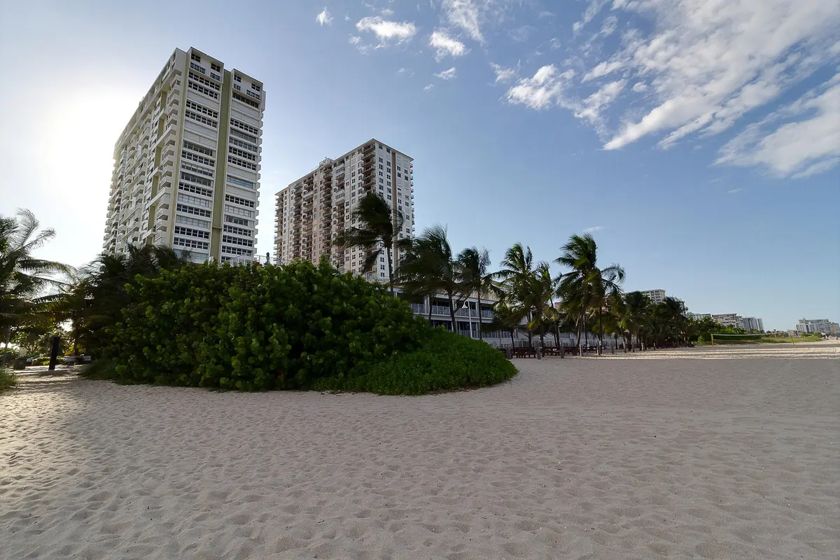 Beach View of Building-2 at 101 BRINY Avenue 409, Pompano Beach