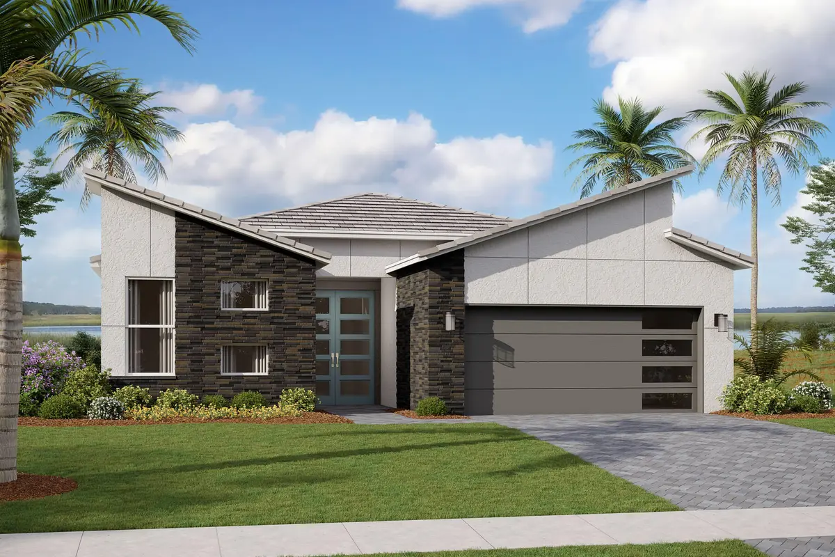 sef_telaro_clarion_contemporary1_elev_DA at 10296 SW Carnelian Street, Port St. Lucie