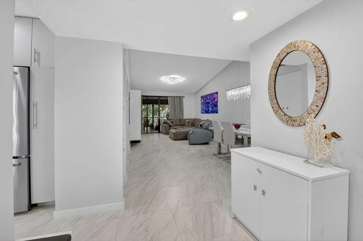 Inside front entrance at 7563 Glendevon Lane 1306, Delray Beach