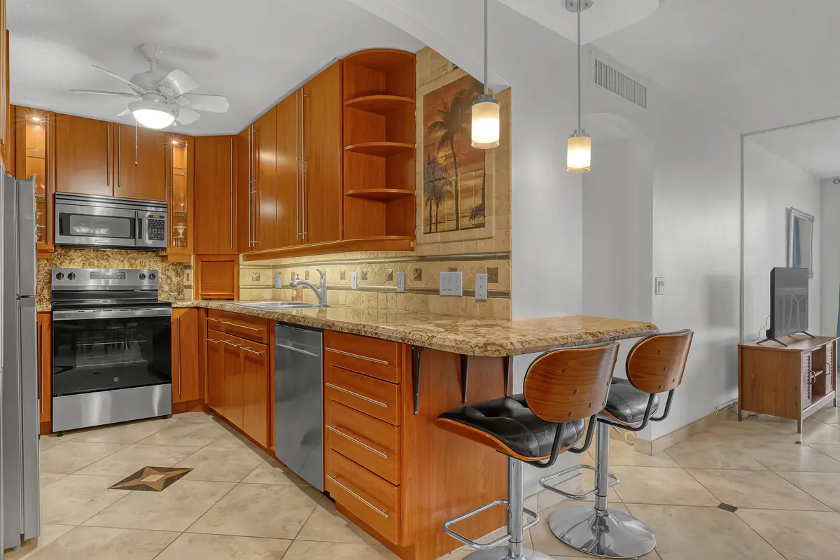 Kitchen at 125 S Ocean Avenue 304, Palm Beach Shores