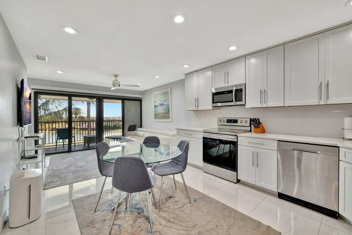KITCHEN AND LIVING AREAS at 2400 S Ocean Drive V-326, Fort Pierce
