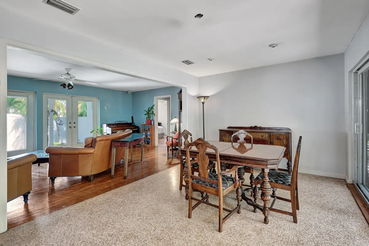 Dining area at 135 Harvard Drive, Lake Worth Beach