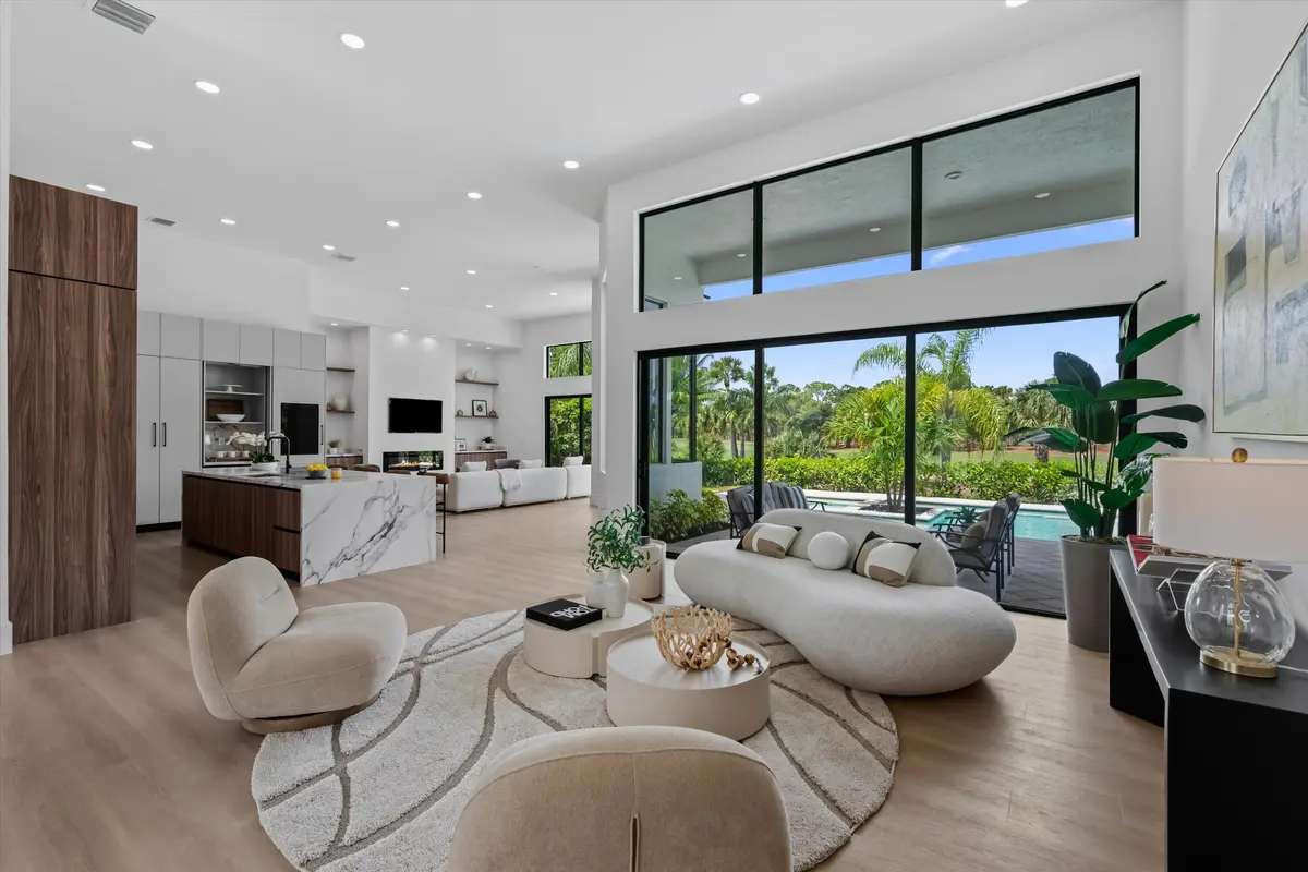 Living Room, Kitchen, Family Room at 1330 Breakers West Boulevard, West Palm Beach