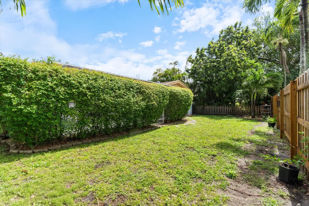 Back yard at 22707 SW 64th Way, Boca Raton
