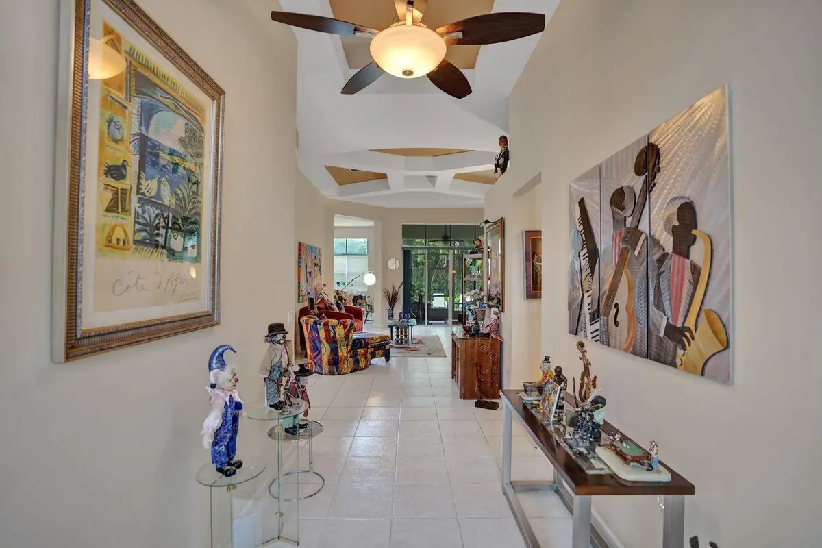 Foyer to Living Room at 1775 Annandale Circle, Royal Palm Beach