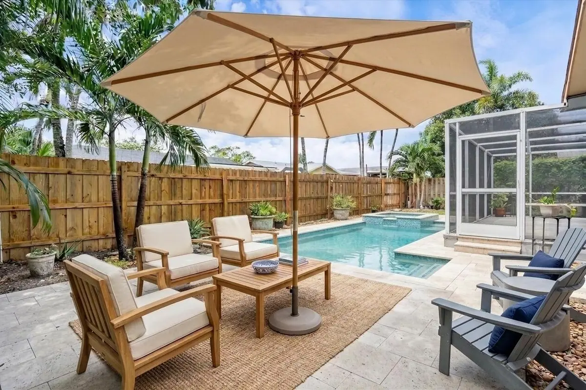 virtually staged outdoor at 22707 SW 64th Way, Boca Raton