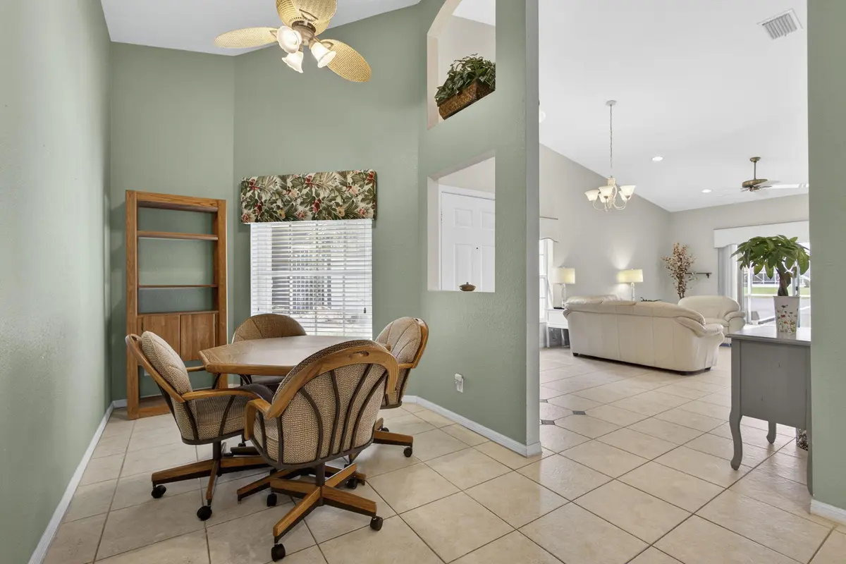 Dining area at 8437 Logia Circle, Boynton Beach