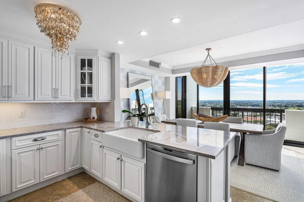 Kitchen at 108 Lakeshore Drive 38-ph, North Palm Beach