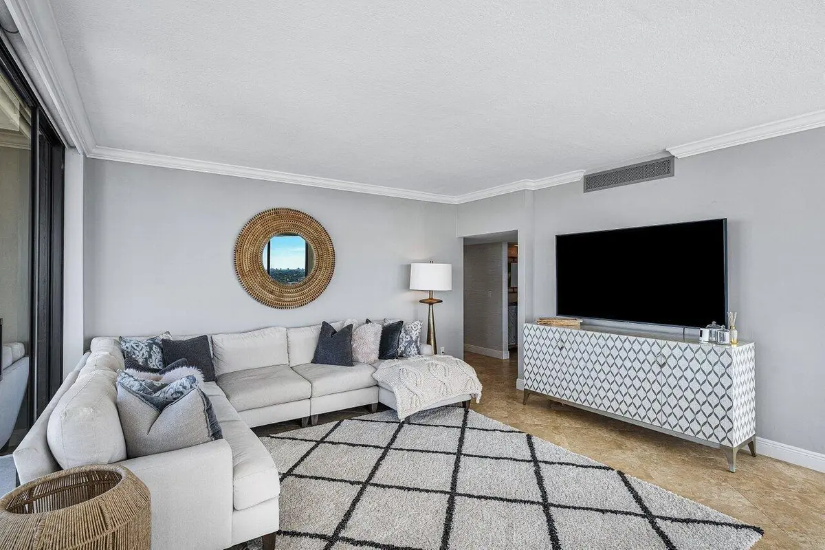 Living Room at 108 Lakeshore Drive 38-ph, North Palm Beach