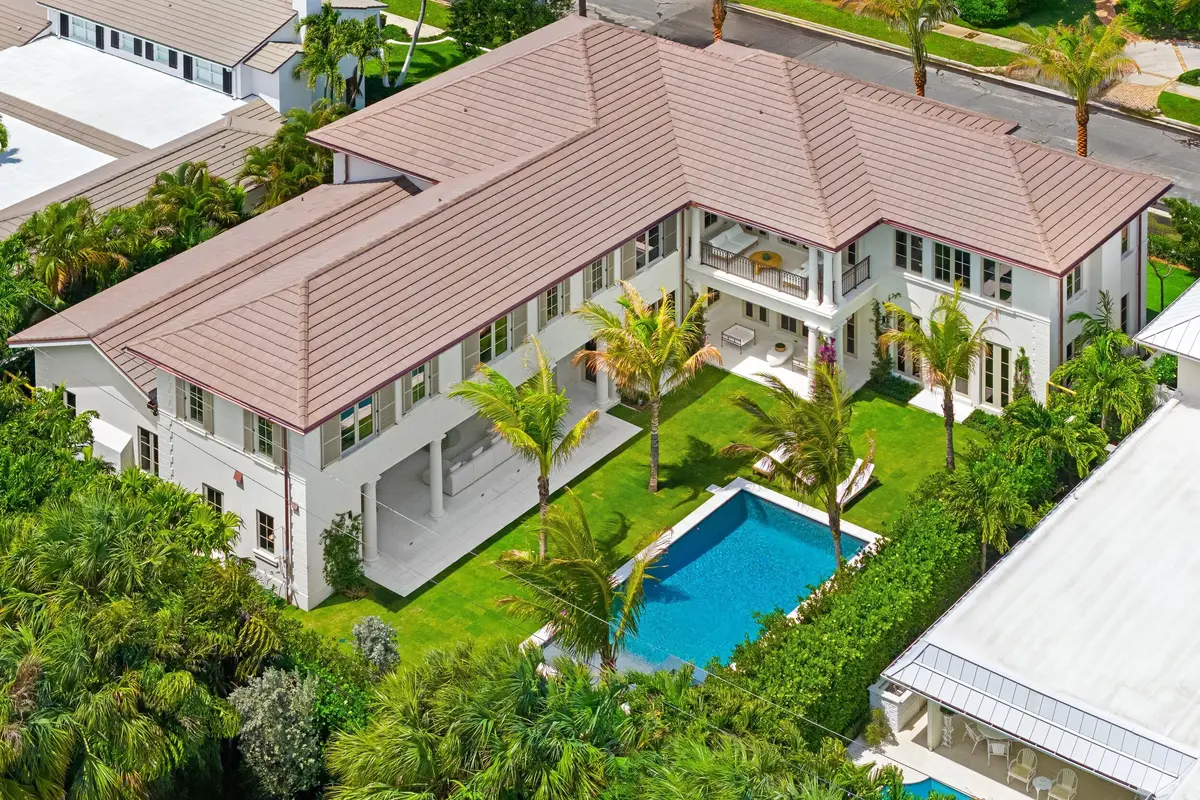 Aerial at 122 Bloomfield Drive, West Palm Beach
