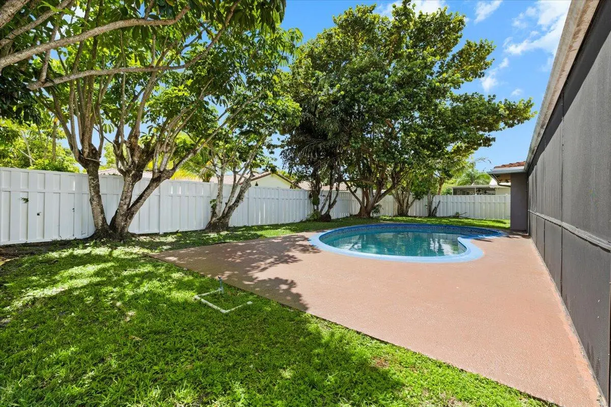 Pool at 11744 NW 26th Court, Coral Springs