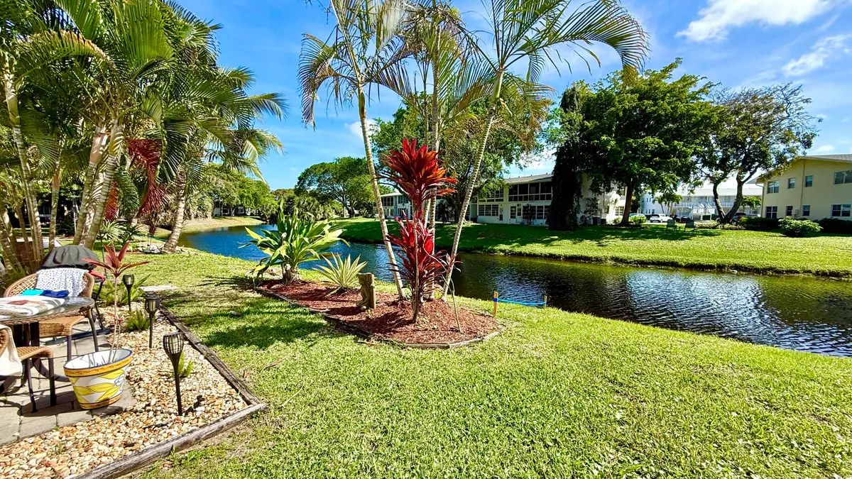Rear Water View at 79 Lyndhurst D, Deerfield Beach