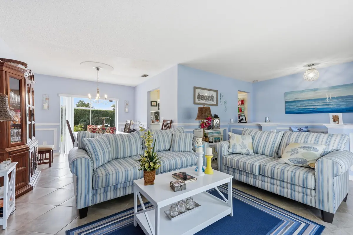 Formal living area at 237 Porter Place, West Palm Beach