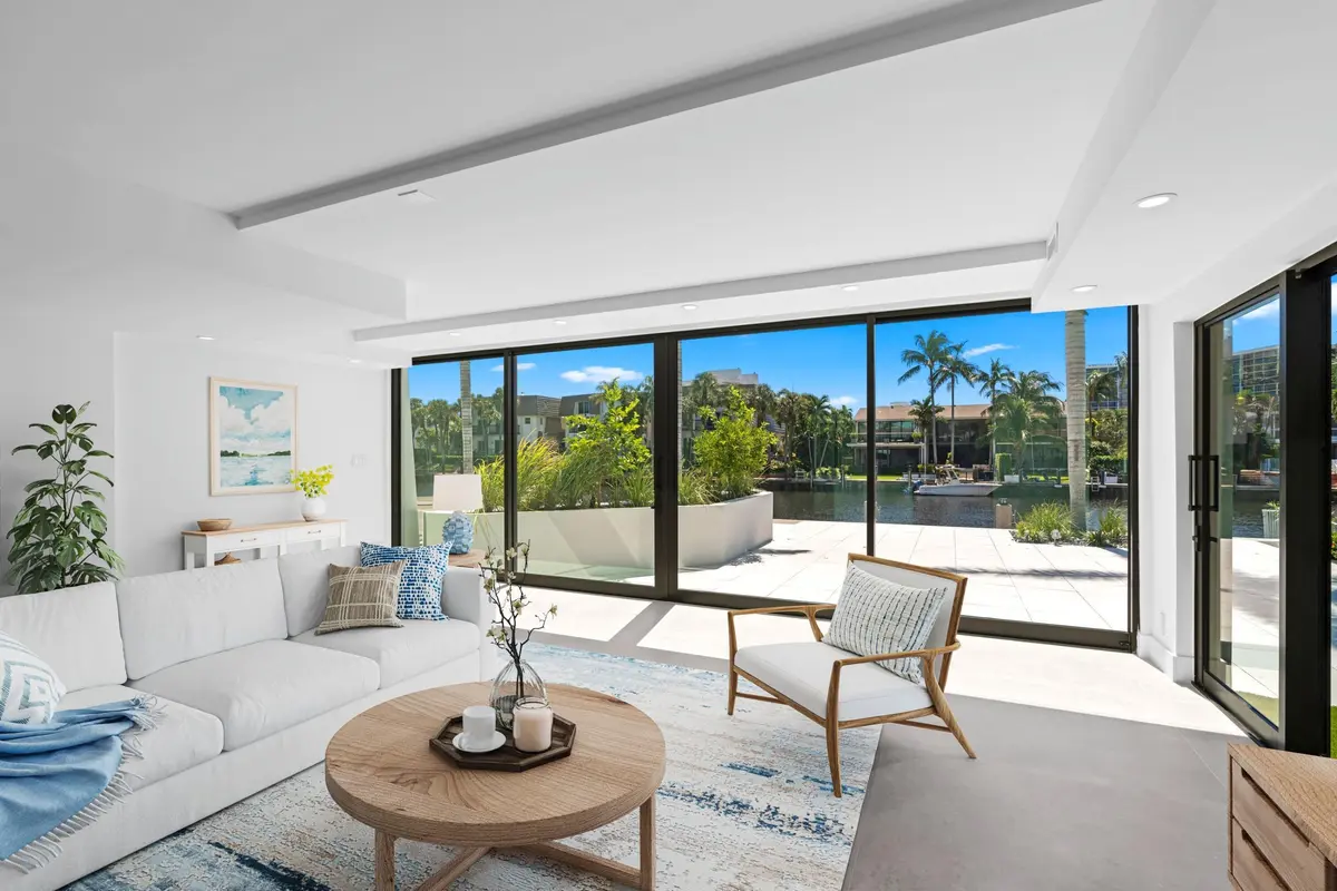 Living Room at 1106 Bel Air Drive C, Highland Beach