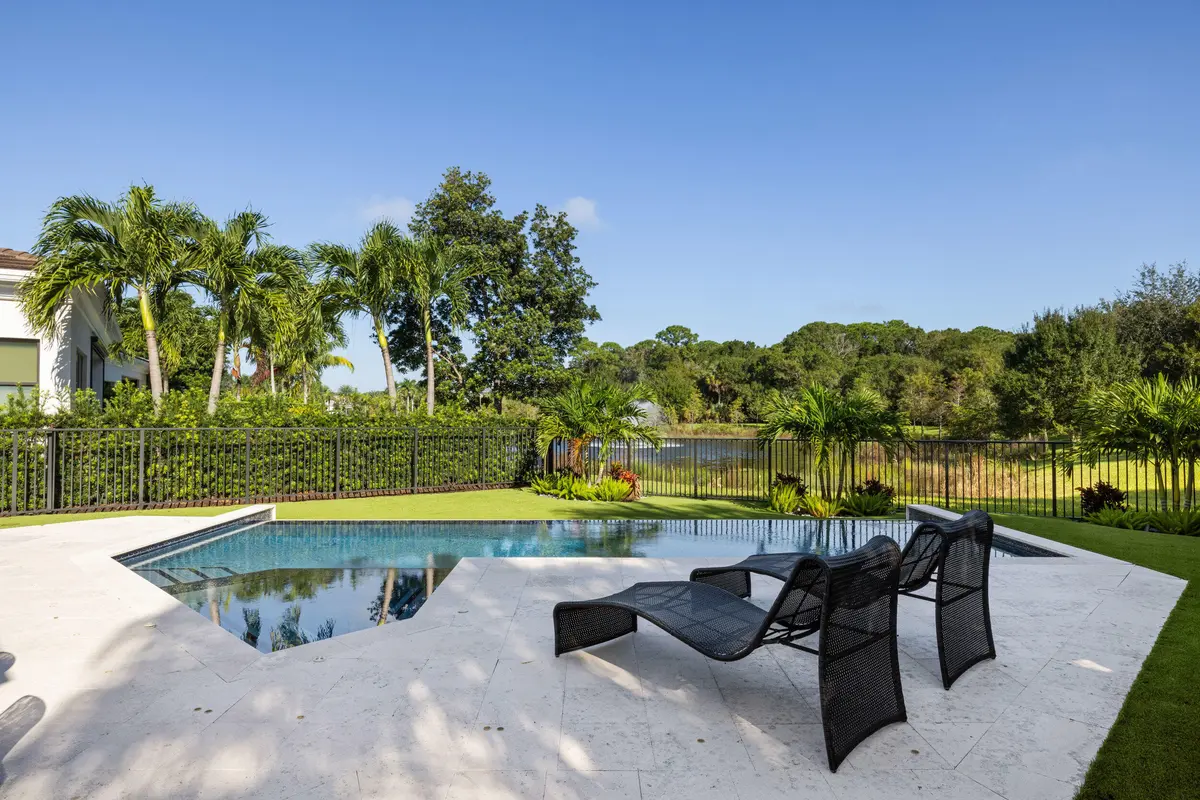 Spacious backyard unlike others at 5525 Renoir Place, Palm Beach Gardens