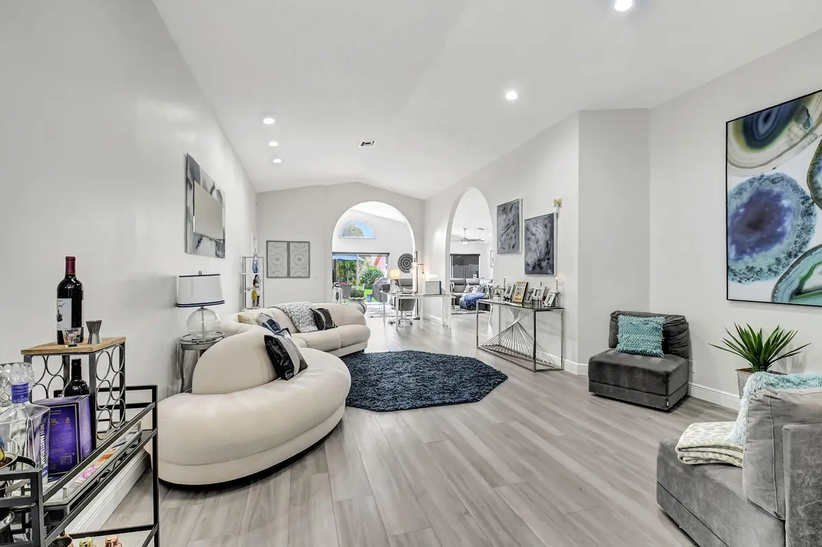 LIVIING ROOM at 7946 Sailing Shores Terrace, Boynton Beach