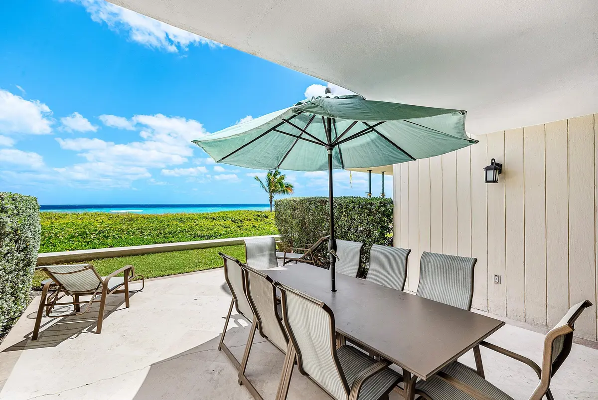 OCEANFRONT PATIO at 2155 S Ocean Boulevard 7, Delray Beach