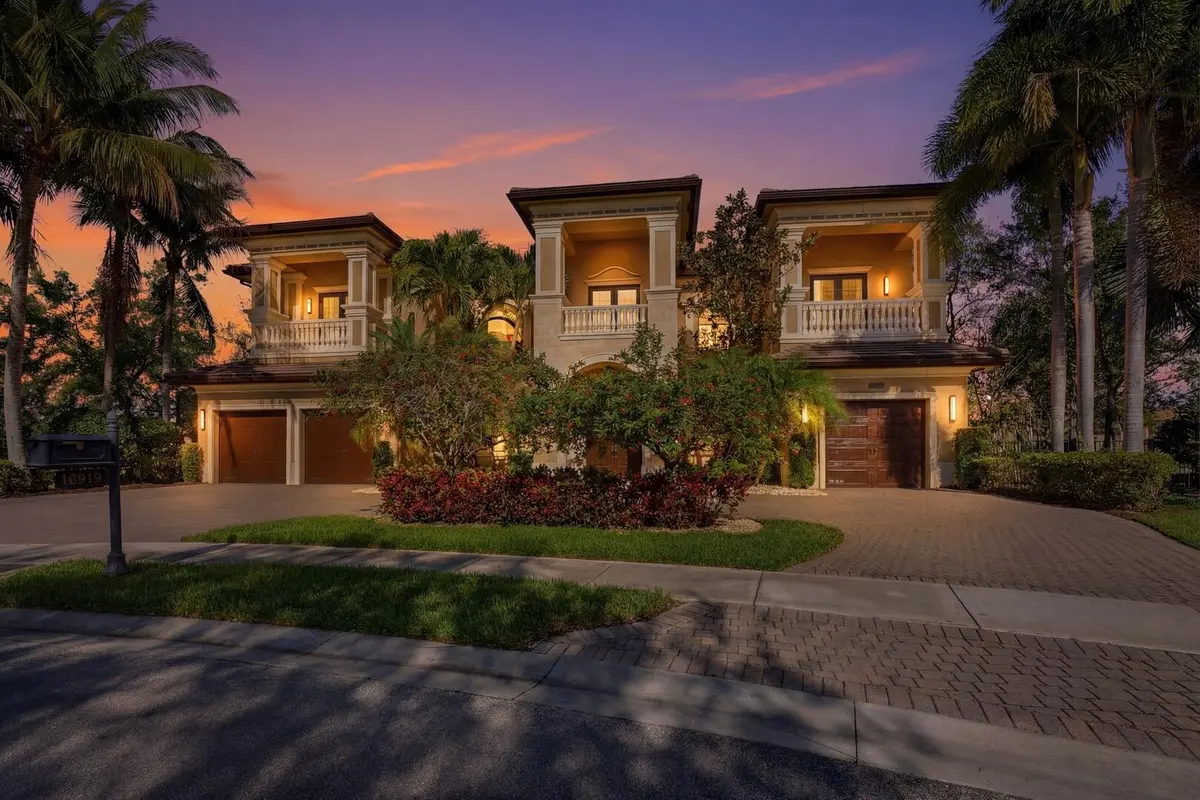 Front of Home at 16919 Crown Bridge Drive, Delray Beach