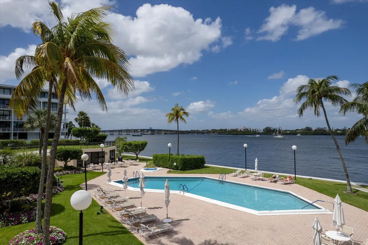 Waterfront Pool at 2778 S Ocean Boulevard 203s, Palm Beach