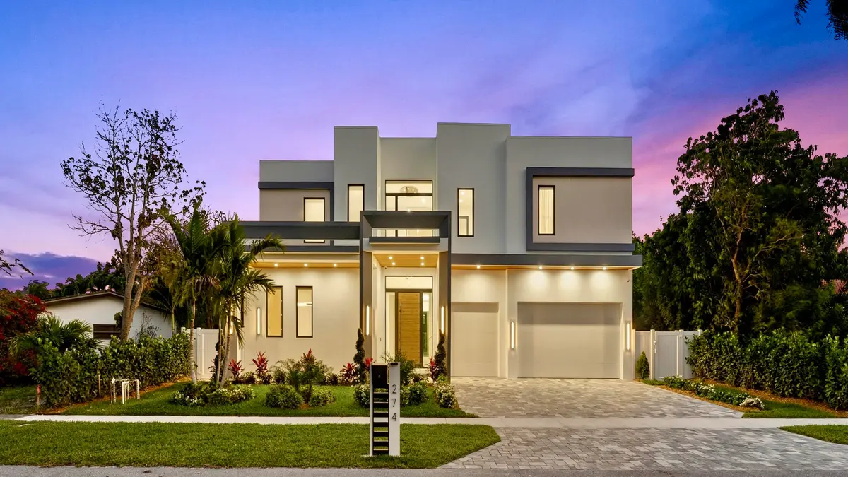 FRONT ELEVATION at 274 NE 3rd Court, Boca Raton