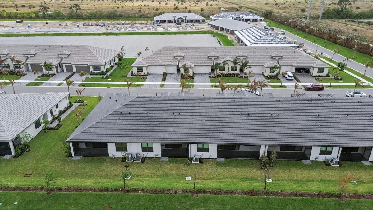 Aerial Rear at 13599 Starkissed Lane, Port St. Lucie