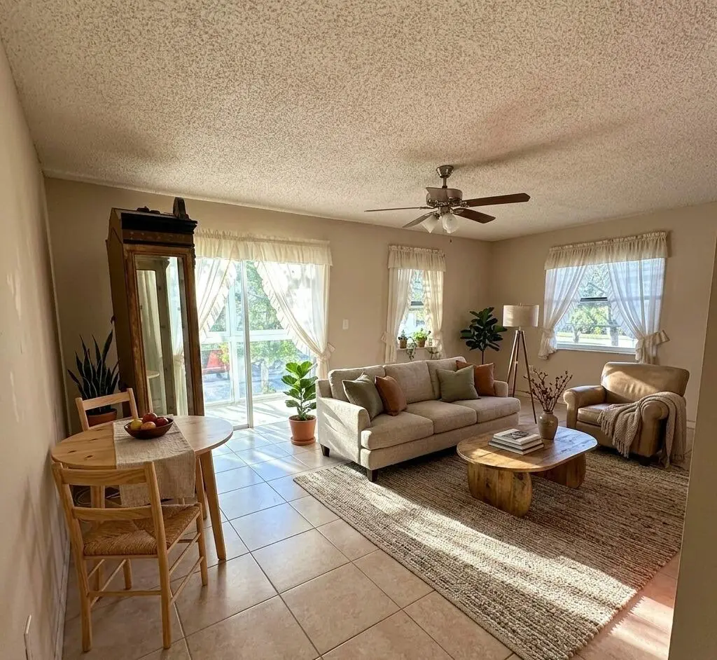 AI Living room Stage at 5190 E Sabal Palm Boulevard 201, Tamarac