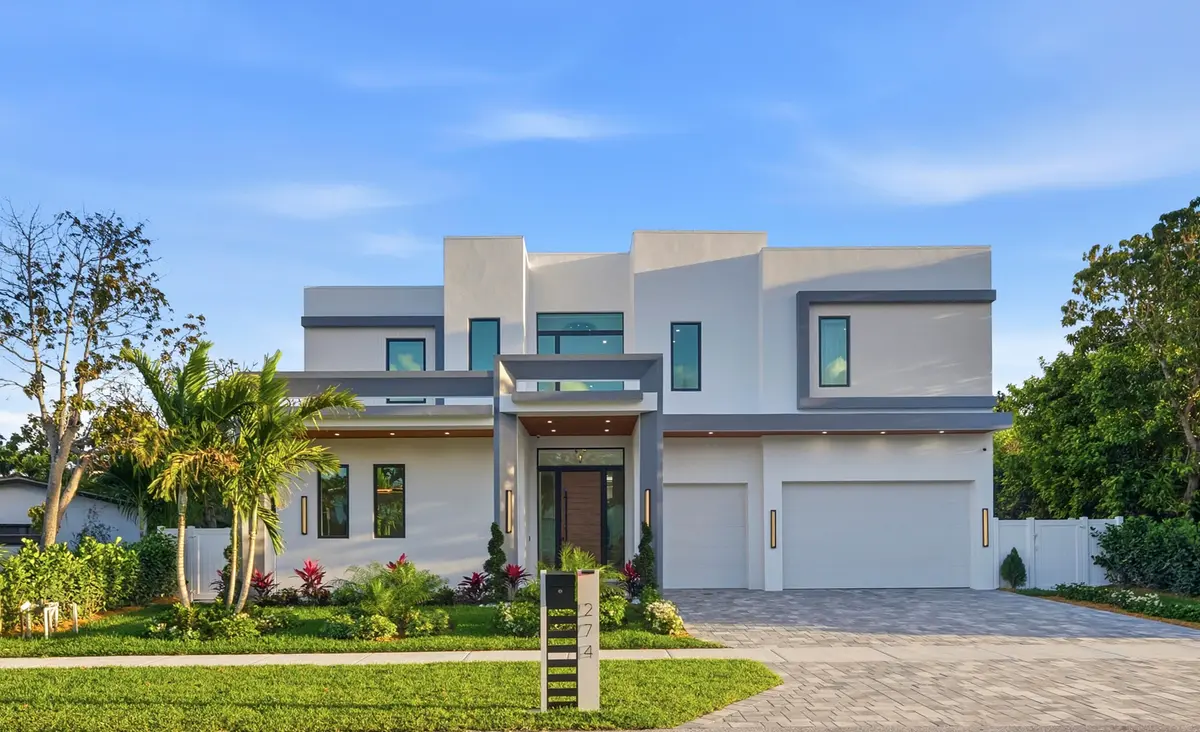 FRONT ELEVATION at 274 NE 3rd Court, Boca Raton
