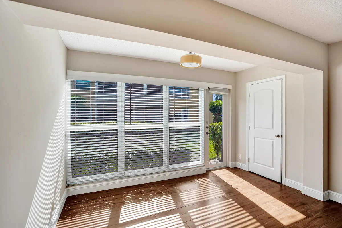 Back of living room at 1140 Boxwood Drive 102, Delray Beach