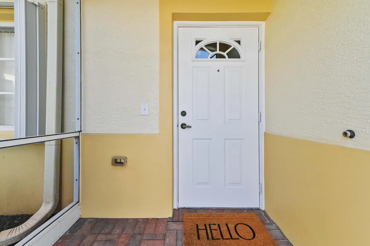 Covered Entry at 9934 Galleon Drive, West Palm Beach