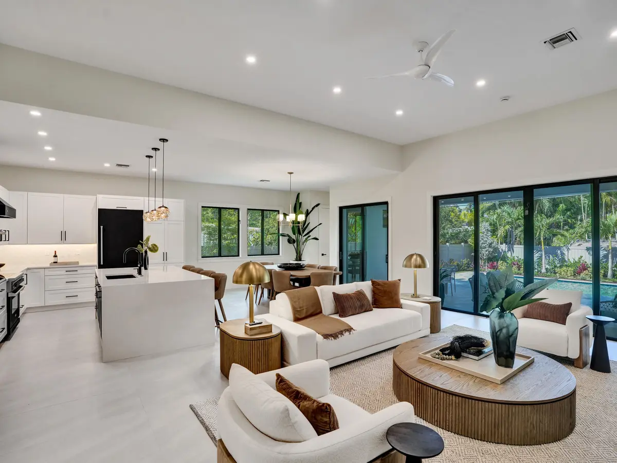 Great Room at 1523 NE 17th Way, Fort Lauderdale