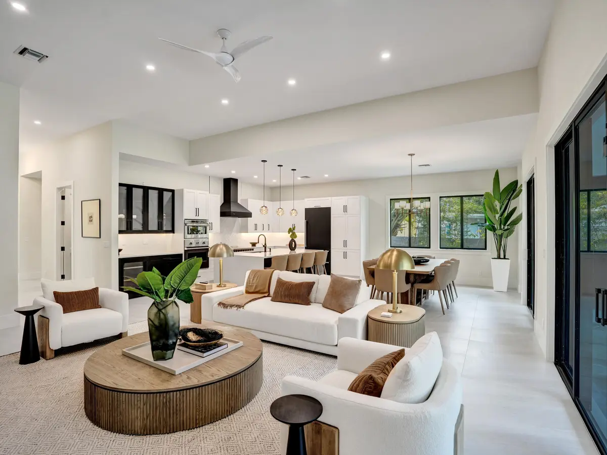 Great Room at 1523 NE 17th Way, Fort Lauderdale