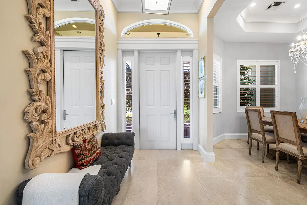 Foyer at 33 Spanish River Drive, Ocean Ridge