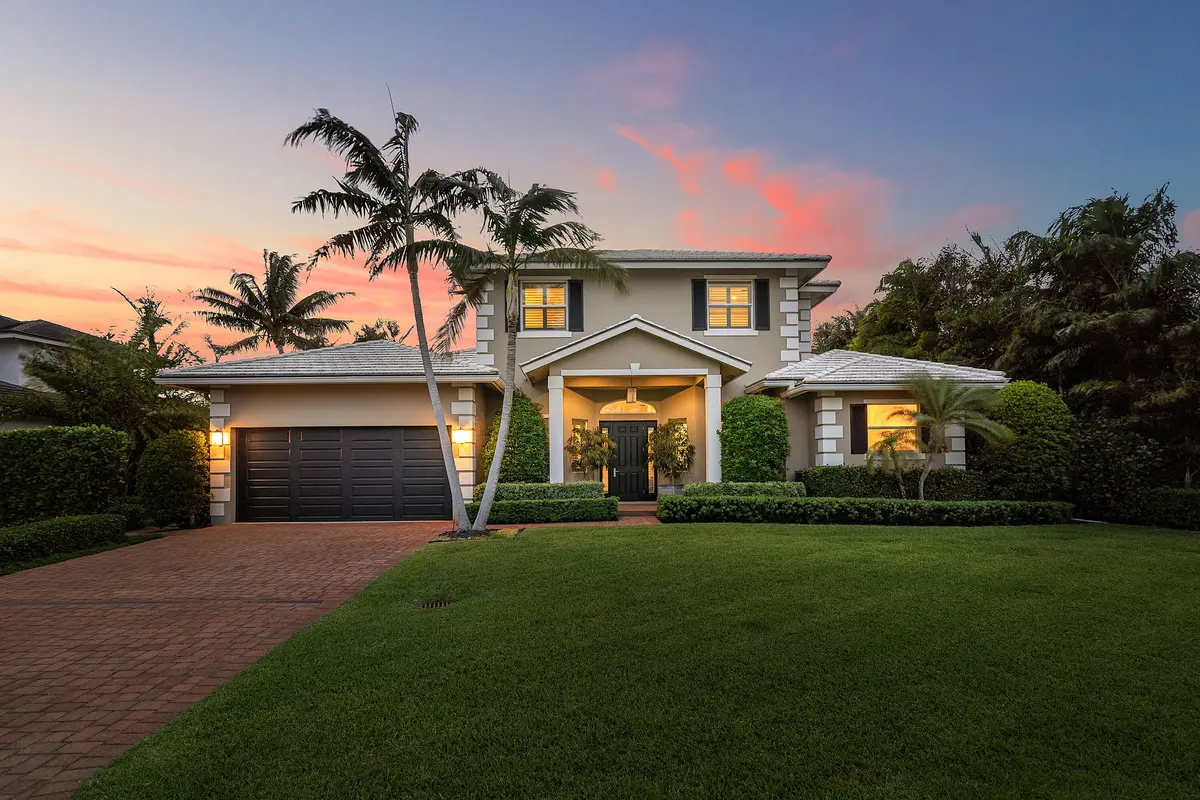 Dusk at 33 Spanish River Drive, Ocean Ridge