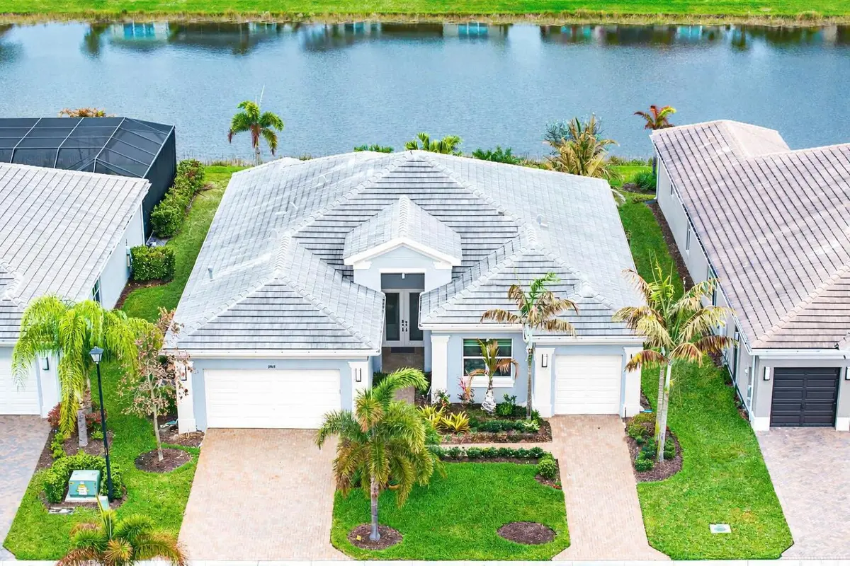 Front of the house at 11963 SW Water Lily Terrace, Port St. Lucie
