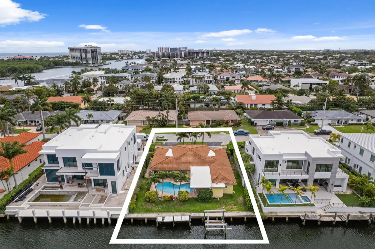 Drone Shot at 851 Appleby Street, Boca Raton