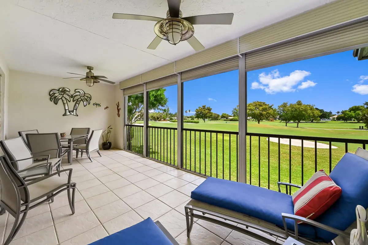 32 patio 03 at 11618 Briarwood Circle 4, Boynton Beach