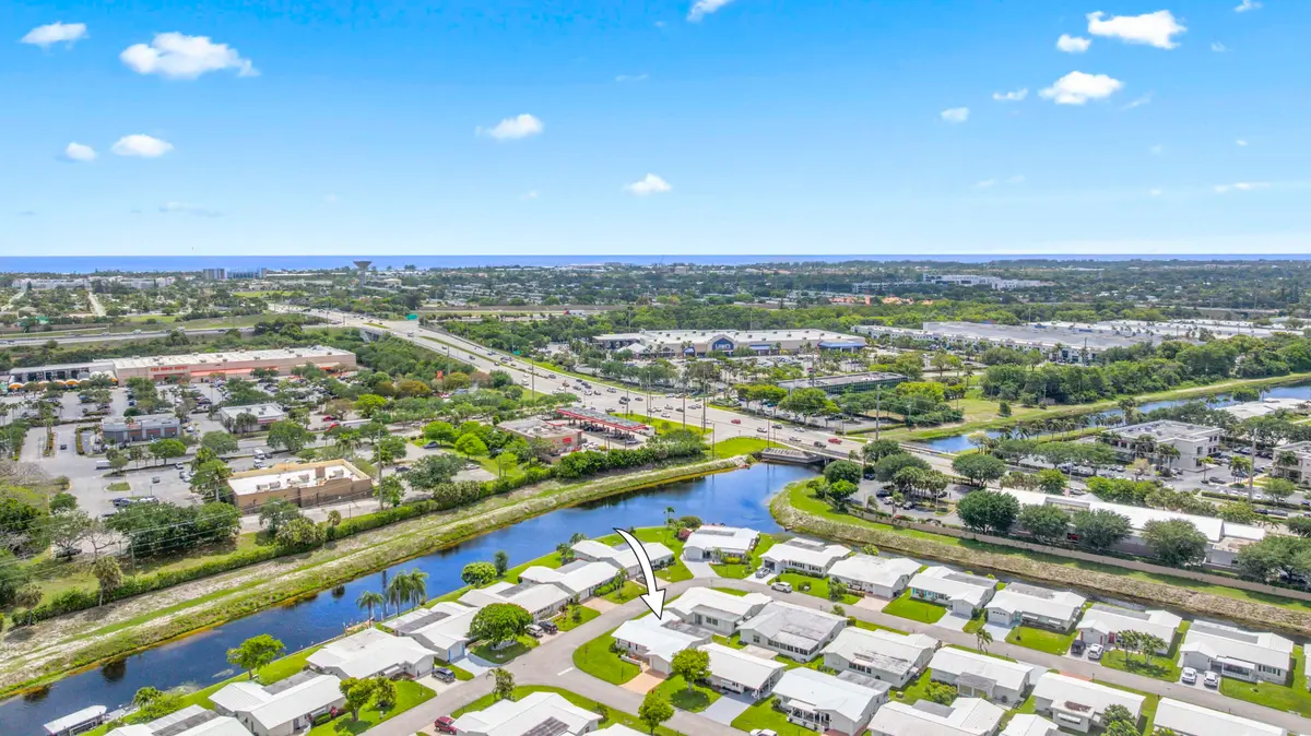 1590 SW 13th Terrace Aerial at 1590 SW 13th Terrace, Boynton Beach