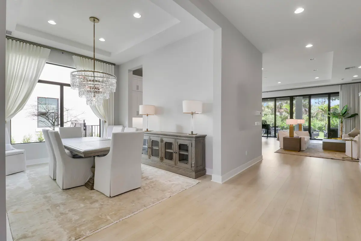 Dining and Living at 13242 Artisan Circle, Palm Beach Gardens