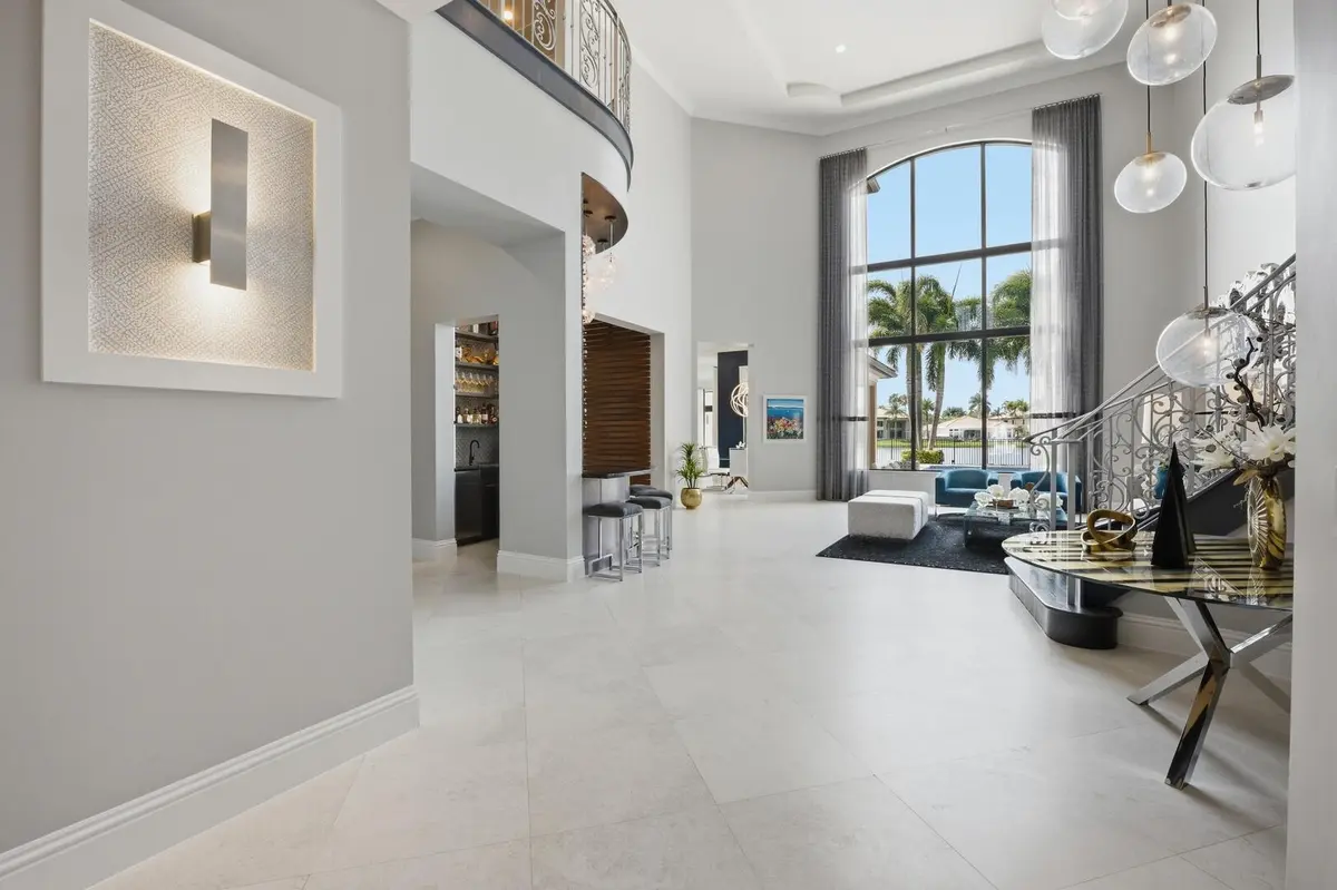 Foyer at 16919 Crown Bridge Drive, Delray Beach
