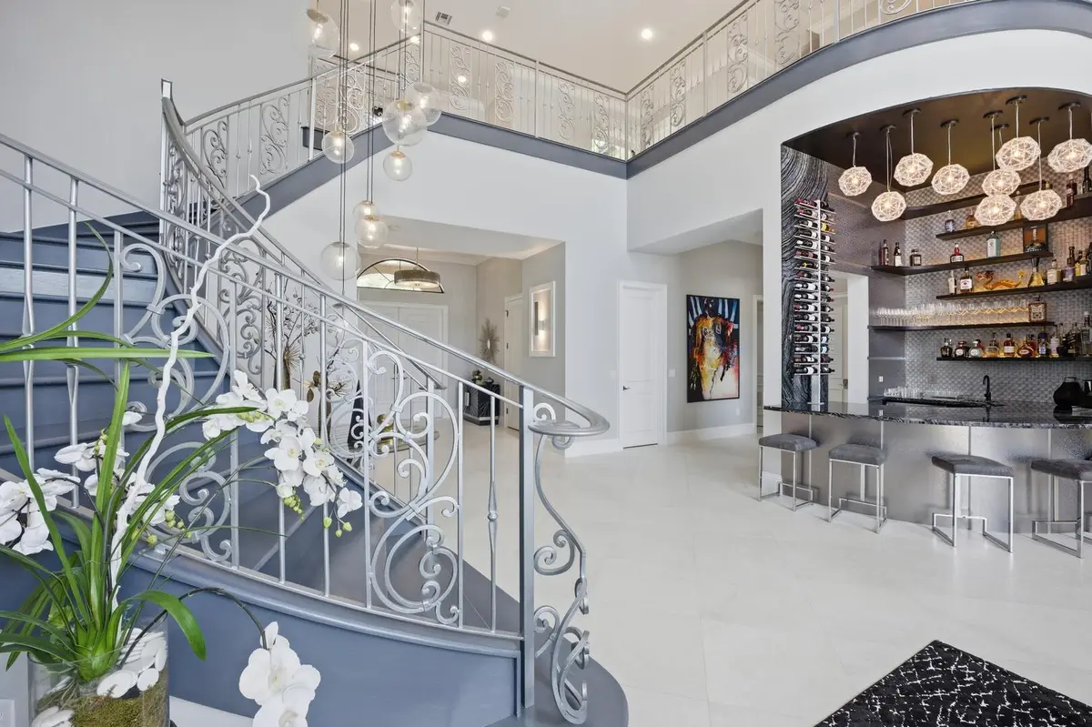 Open Floorplan at 16919 Crown Bridge Drive, Delray Beach