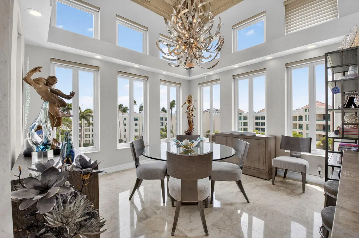 STUNNING DINING ROOM at 100 SE 5th Avenue Ph 7, Boca Raton